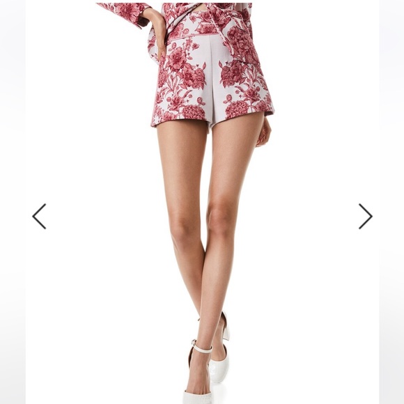 Alice + Olivia Pants - ALICE + OLIVIA
Donald floral-jacquard shorts